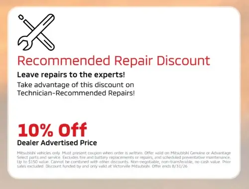 Recommended Repair Discount
